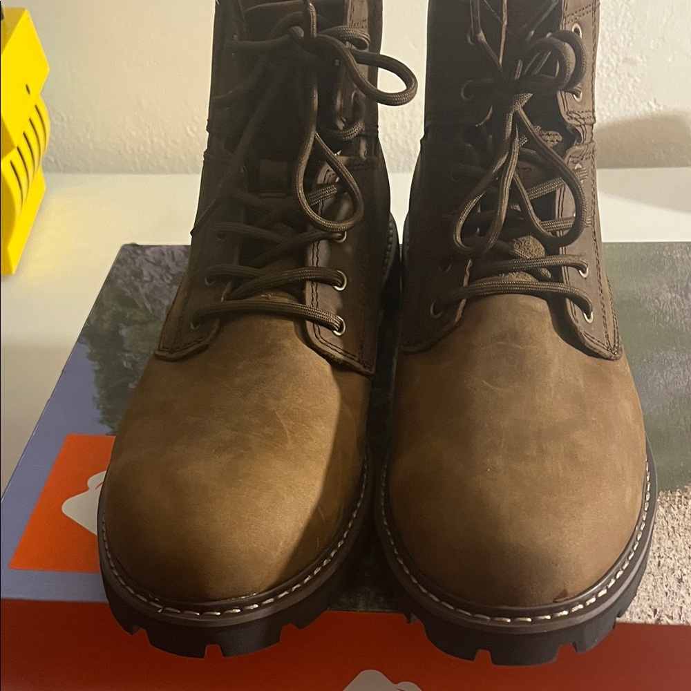 Men's Brown Leather Boots
